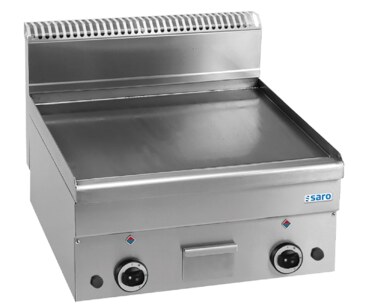 SARO Gasgrillplatte glatt Tischodell GFT66L