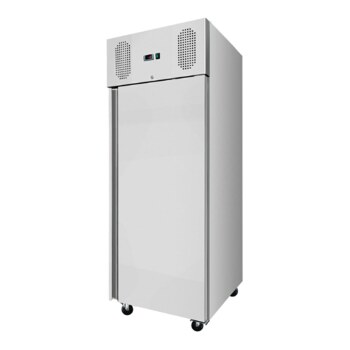 Skyrainbow Edelstahltiefkühlschrank, Inhalt 610 Liter, GN2/1, Energie-Effizienz A – THL650BT-A