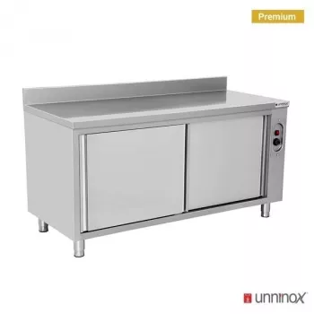 Heizschrank 2000x700x850 mm mit Aufsatz, 1,5 kW, Schiebetüren