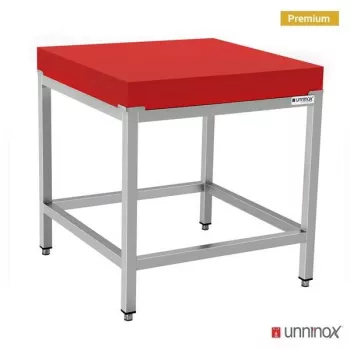 Hackblock 700x700xH850 – Profi Schneidebrett, ergonomisch, robust