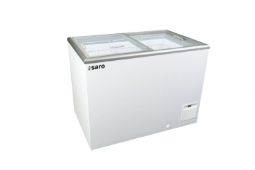 SARO Tiefkühltruhe NOVA 35-2BC100A – Glas-Schiebedeckel, 331/267 Liter
