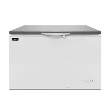 Brustgefrierschrank 395 Liter mit Edelstahldeckel