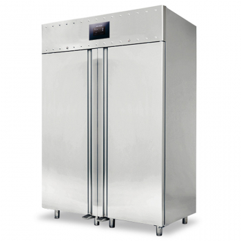 Mastro Edelstahl Kühlschrank 1400 Liter mit 2 Türen | WiFi Verbindung