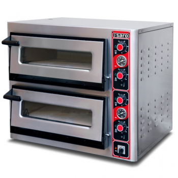 Pizzaofen | Für 2 x 4 Pizzen max. Ø 30 cm