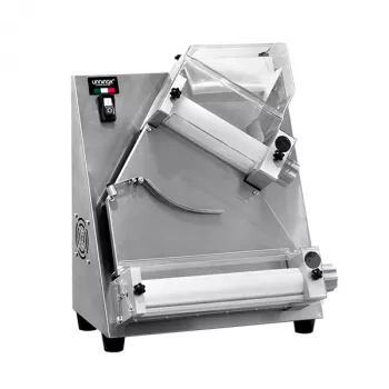 Teigknetmaschine DG30 Pizzateigroller 30cm Edelstahl 220V 0,39kW
