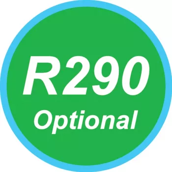 Optional bei Steckerfertigen Kühltischen, Kältemittel R290