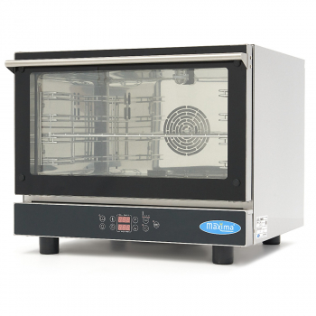 Kombi-Dampfofen für 4 Tabletts 1/1 GN 60 x 40cm mit digitaler Anzeige - 400V