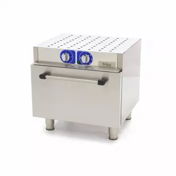 Gewerblicher Backofen elektrisch Doppelgerät 60cm tief - Professioneller Elektrobackofen für die Gastronomie