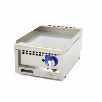 Gewerbegrillplatte glatt 60cm tief Gas Einzelgerät - Gastrohot