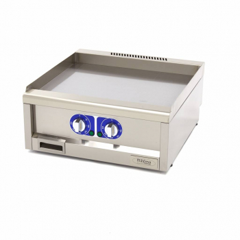 Gewerbegrillplatte glatt doppelgerät 60 cm tief elektrisch 400V - professionelle Grillplatte für die Gastronomie