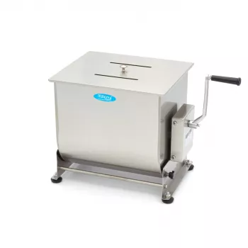 Fleischmischer 40L 35kg - Kippbare Schüssel - Manuell - Gastrohot