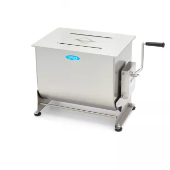 Fleischmischer - 50L - 43kg Fleisch - Kippbarer Schüssel - Manuell