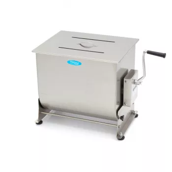 Fleischmischer 60L 55kg Fleisch kippbarer Schüssel manuell - Hochleistungs Fleischmischer