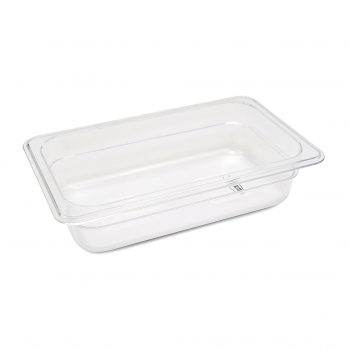 Gastronormbehälter 1/4 GN 6,5 cm tief aus Polycarbonat - robust und langlebig