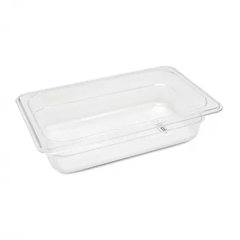 Gastronormbehälter 1/4 GN 6,5 cm tief aus Polycarbonat - robust und langlebig