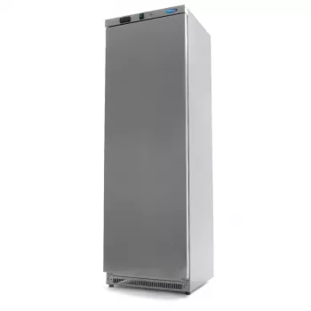 Kühlschrank - 400L - 4 verstellbare Regale - Edelstahl