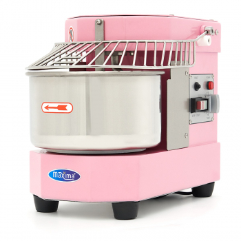 Teigmaschine 8L 4.5kg Teig Pink - Professionelle Küchenmaschine für Bäckereien und Restaurants