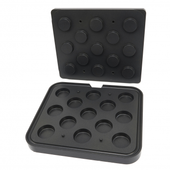Tarteletteform Rund 60/54 mm - Perfekt für Backblech - 13 Stück