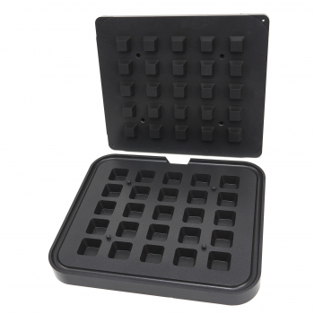Tarteletteform Quadrat 39/29 mm - 25 Stück: Perfekte Größe für köstliche Tartelettes!