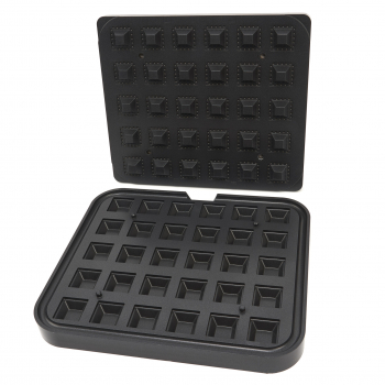 Tarteletteform Quadrat 41/23 mm - 30 Stück: Perfekte Größe für köstliche Tartelettes!