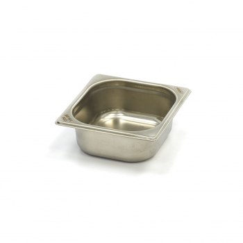 Gastronormbehälter 1/6 GN 6,5 cm tief aus Edelstahl - hochwertiger GN-Behälter für die Gastronomie