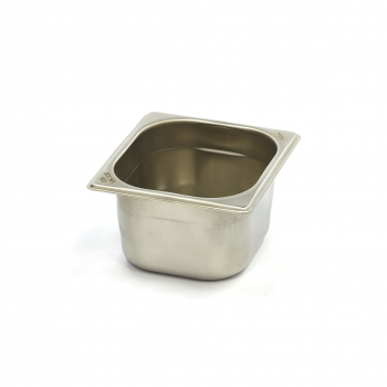 Gastronormbehälter 1/6 GN 10 cm tief aus Edelstahl - hochwertiger GN-Behälter für die Gastronomie