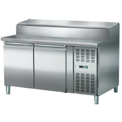Zubereitungstisch 2-türig 7 x GN1/3 2 bis 8°C - Gastrohot